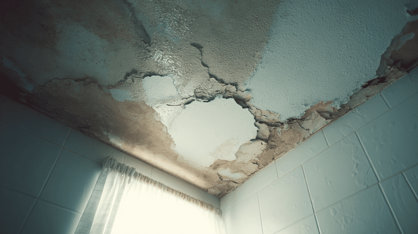 Water damage restoration project
